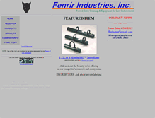 Tablet Screenshot of fenrir.com